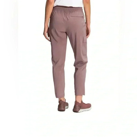 The North Face Cargo Pants With Drawstring Mauve Brown Size XS Great Condition - Picture 2 of 5